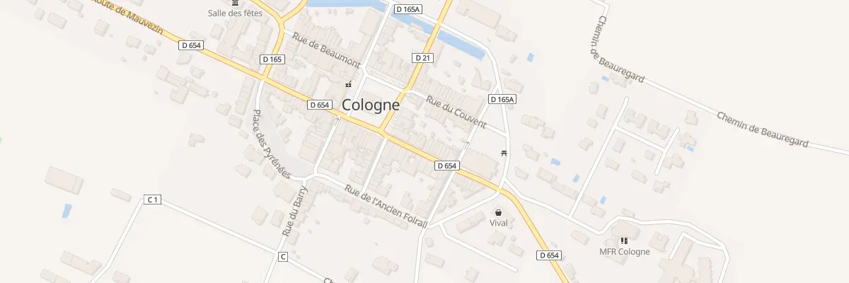 Plan du 5 Rue Max Laborie à Cologne