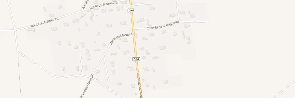 Plan du 24 Rte de St Aubin à Cesseville