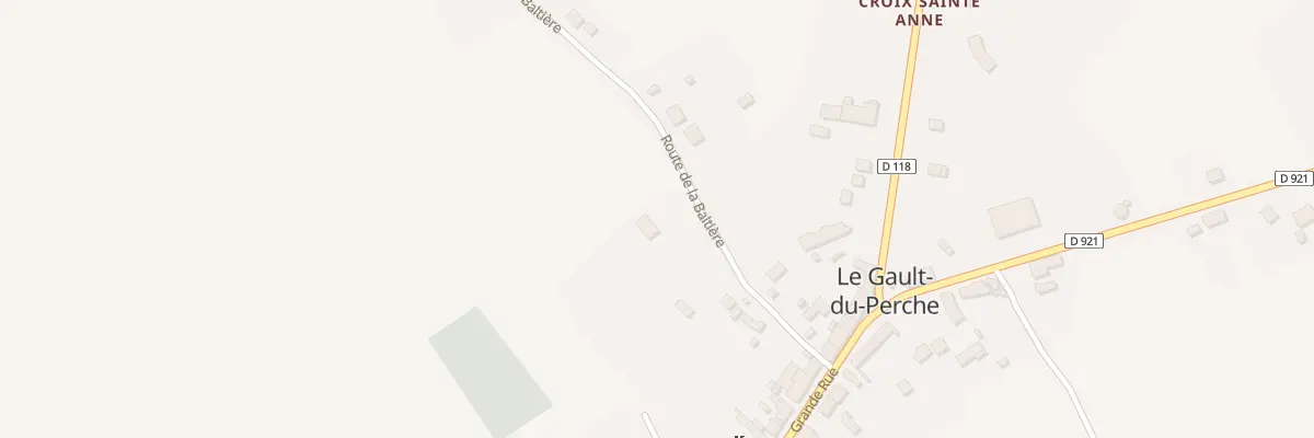 Plan du 8 Rte de la Baltière au Gault-du-Perche