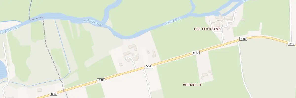 Plan du 307 Vernelle à Chédigny