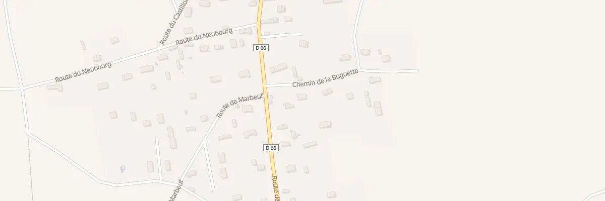 Plan du 1 Che de la Buguette à Cesseville
