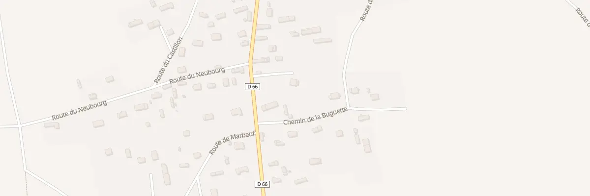 Plan du 36 Che de la Buguette à Cesseville