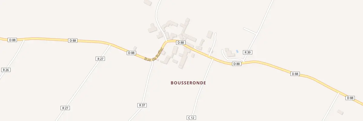 Plan du 8 Rue de Ruffec à Sauzelles