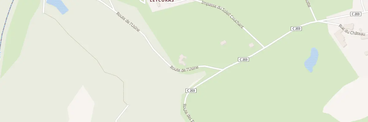 Plan du 528 Rte de l’Usine à Nanthiat
