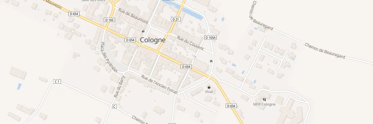 Plan du 19 Rue Max Laborie à Cologne