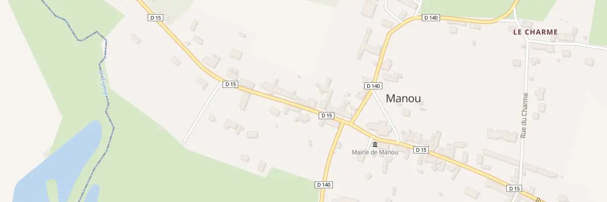 Plan du 14 Rue Louis Houde à Manou