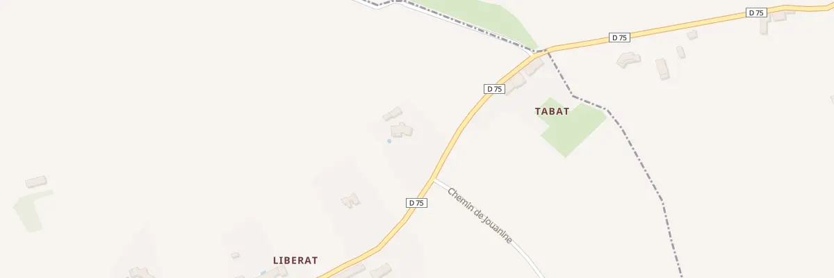Plan du 2 Libérat à Terrebasse
