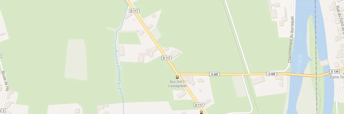 Plan du 33 La Gragnotte à Castagnède
