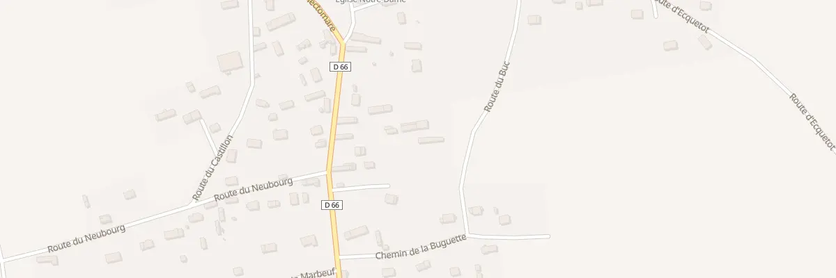 Plan du 14 Rte de St Aubin à Cesseville