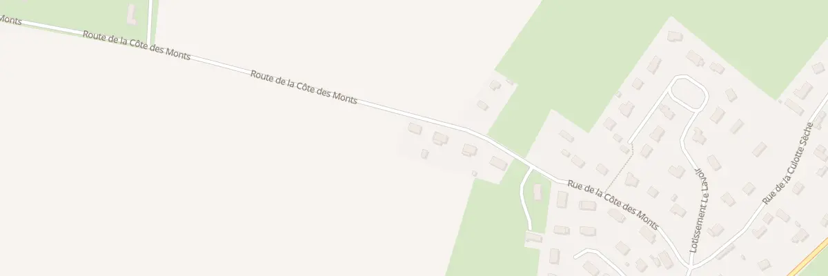 Plan du 449 Rue de la Cote des Monts à Goupillières
