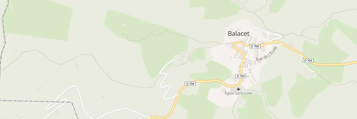 Plan du 5042 Trescases à Balacet