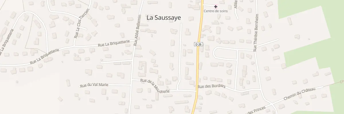Plan du 11 Res de la Moudrerie à La Saussaye