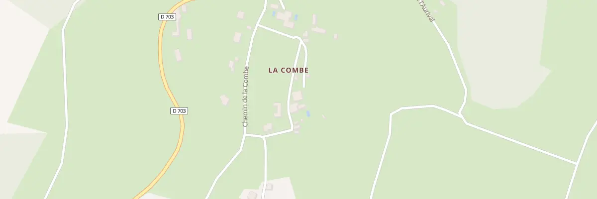 Plan du 258 La Combe à Coux et Bigaroque-Mouzens