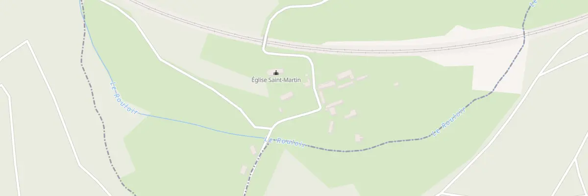 Plan du 10 Rue du Rouloir à La Croisille