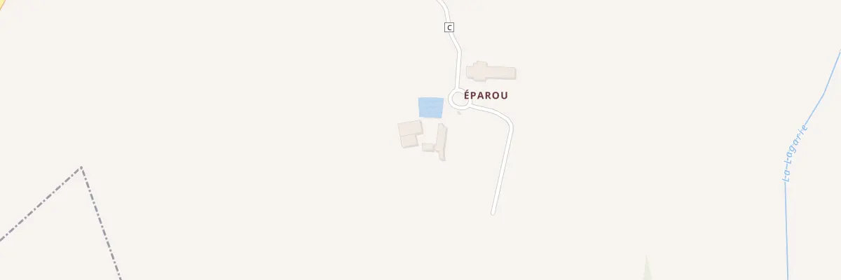 Plan du 1 Eparou à Blond