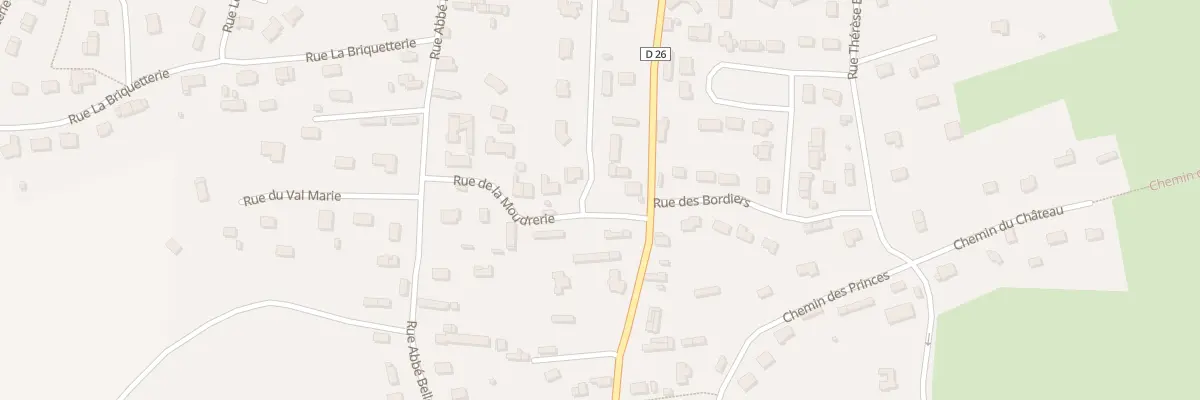 Plan du 23 Res de la Moudrerie à La Saussaye