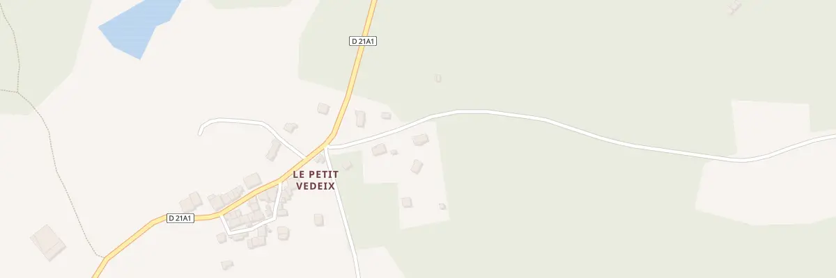 Plan du 56 Le Petit Vedeix à Saint-Cyr