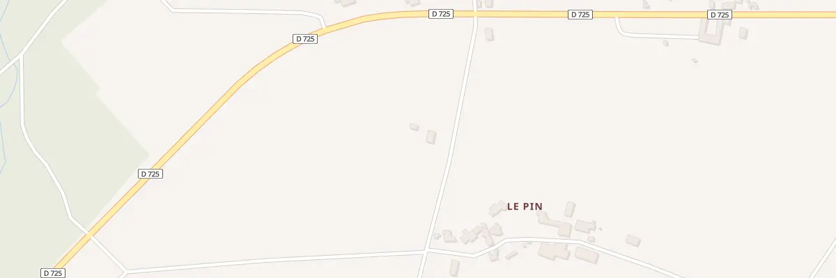 Plan du 19 Le Pin à Bossay-sur-Claise