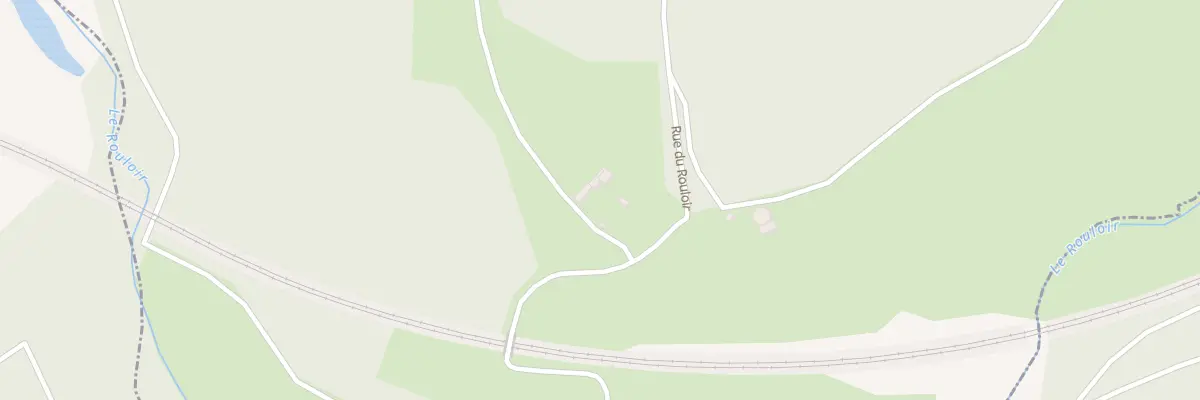 Plan du 6 Rue du Rouloir à La Croisille