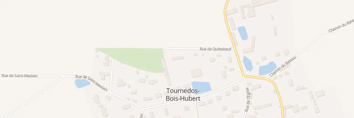 Plan du 10 Le Village à Tournedos-Bois-Hubert