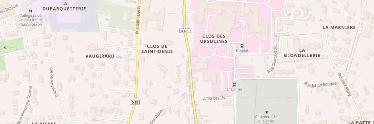 Plan du 68 Rue Bretonneau à Amboise