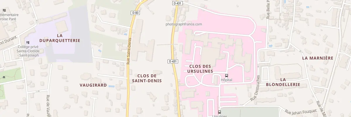 Plan du 53 Rue Bretonneau à Amboise