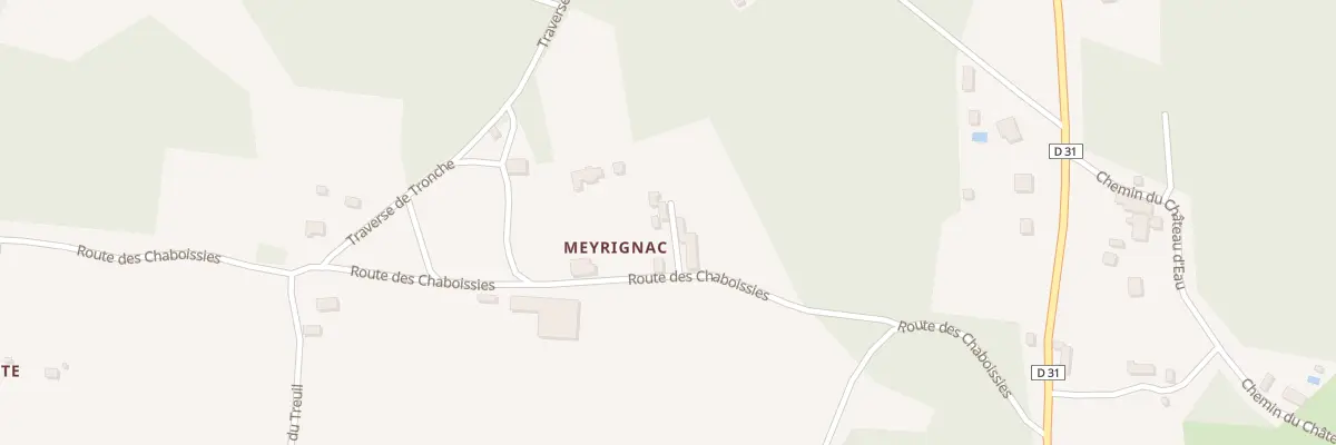 Plan du 326 Rte des Chaboissies à Rouffignac-Saint-Cernin-de-Reilhac