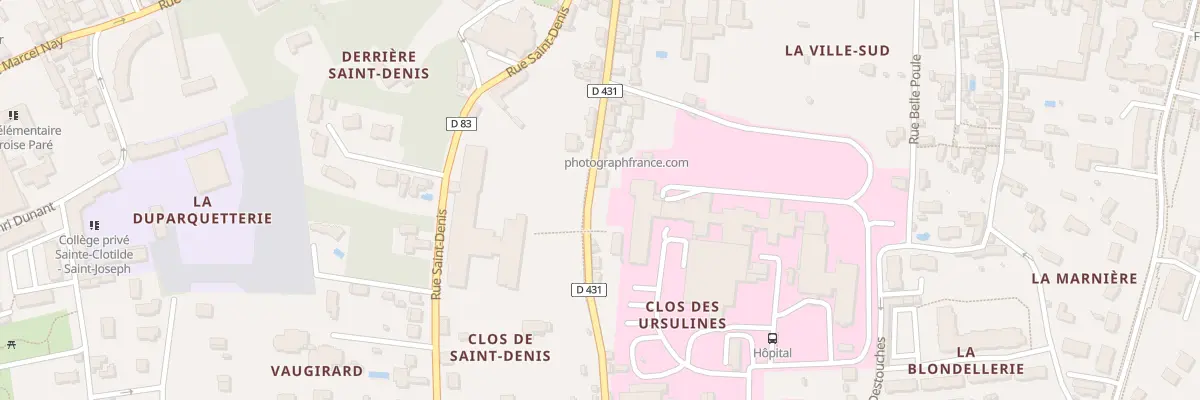 Plan du 35 Rue Bretonneau à Amboise