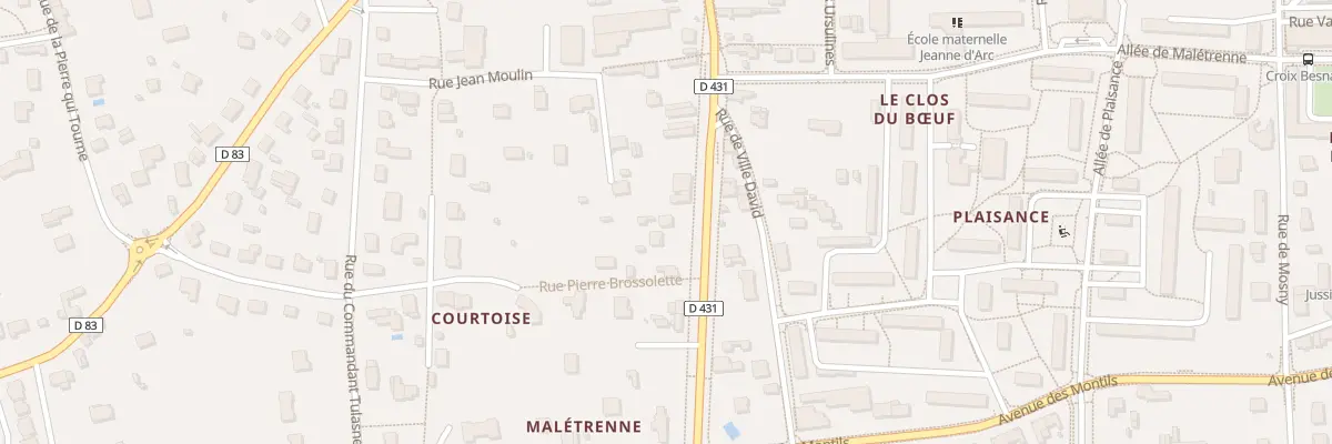 Plan du 120 Rue Bretonneau à Amboise
