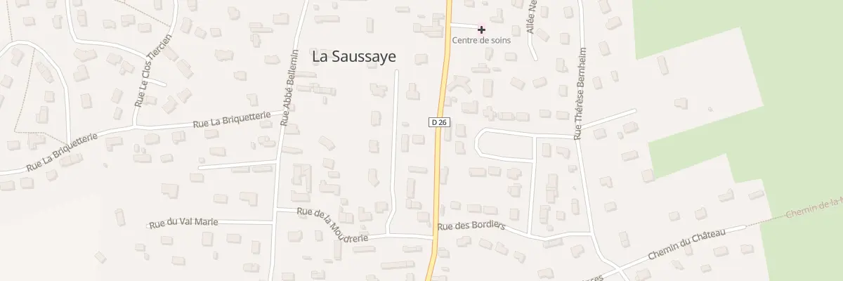 Plan du 36 Rue Lesage Maille à La Saussaye