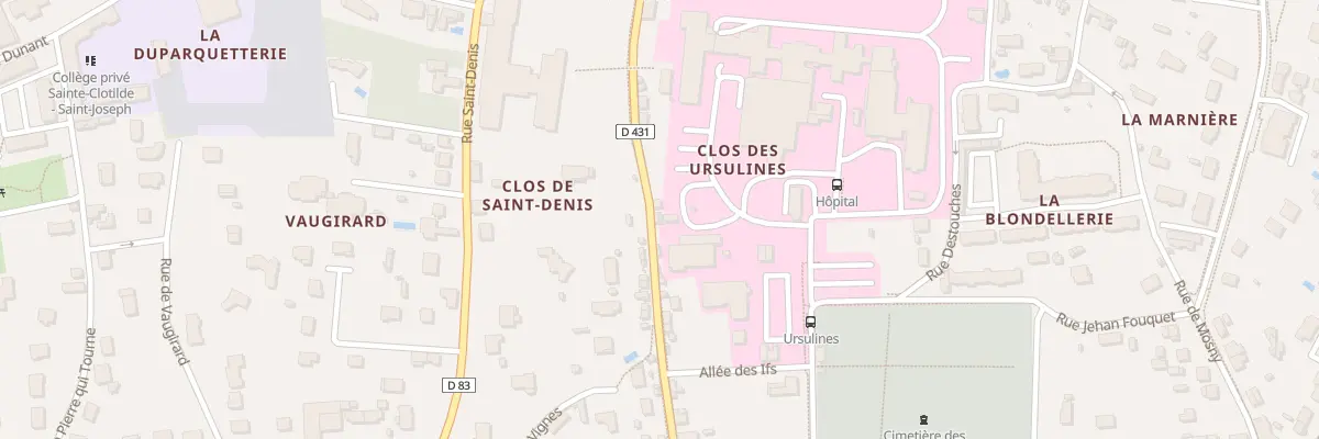 Plan du 73 Rue Bretonneau à Amboise