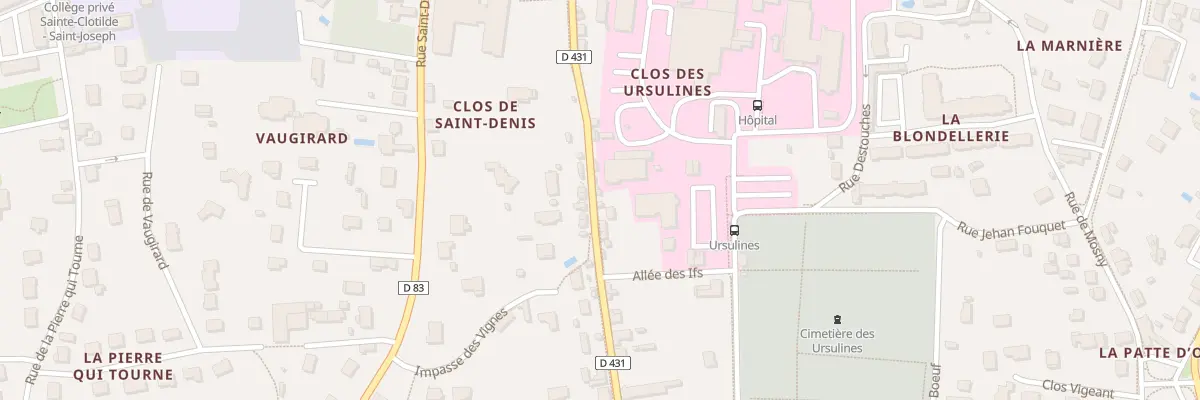 Plan du 91 Rue Bretonneau à Amboise