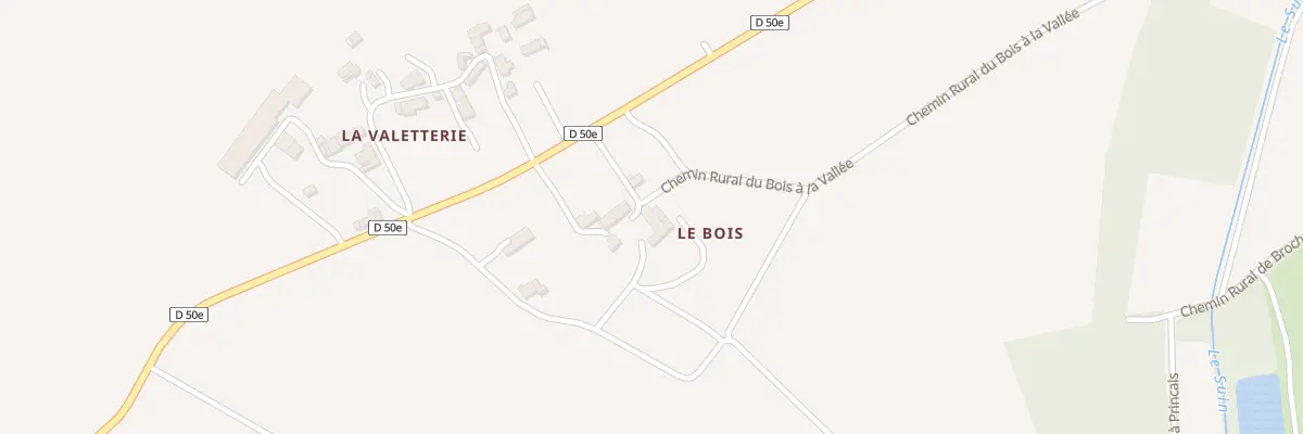 Plan du 5464 Le Bois à Tournon-Saint-Martin