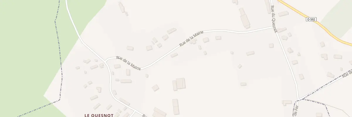 Plan du 8 Rue de la Mairie au Bec-Thomas