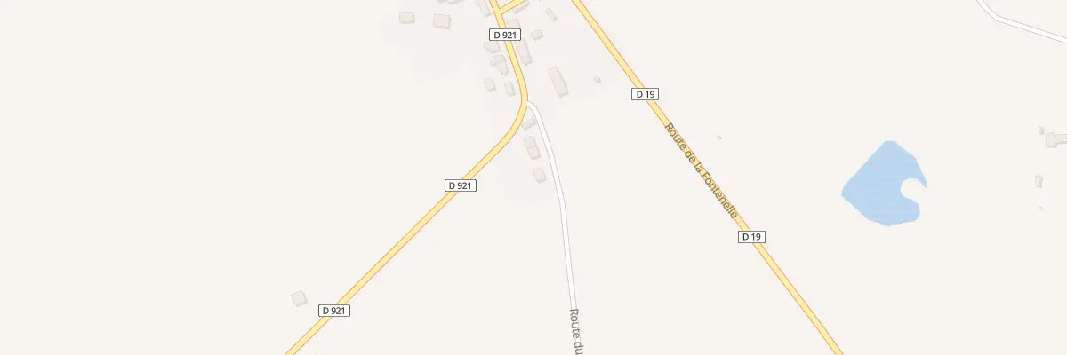 Plan du 3 Rte du Chêne au Gault-du-Perche
