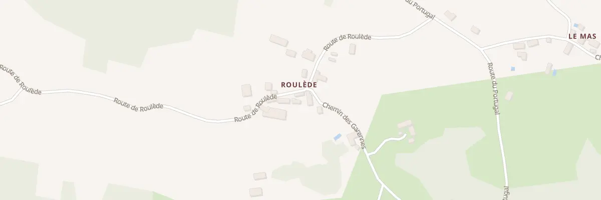 Plan du 1444 Rte de Roulède à Corgnac-sur-l’Isle