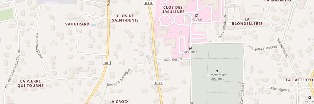 Plan du 97 Rue Bretonneau à Amboise