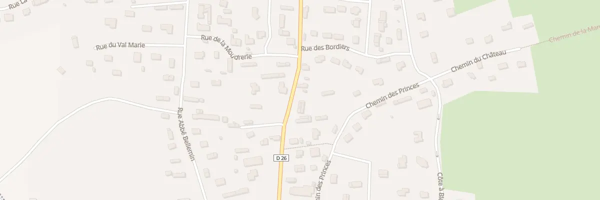 Plan du 49 Rue Lesage Maille à La Saussaye