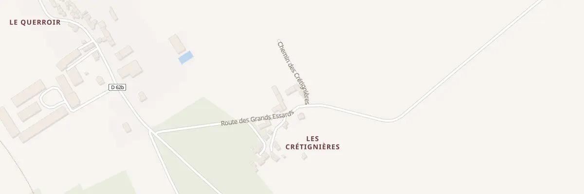 Plan du 5 Rte des Grands Essards à Preuilly-la-Ville
