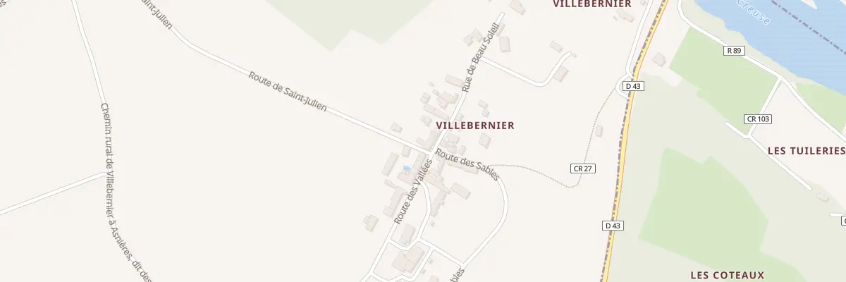 Plan du 3 Rue de Beau Soleil à Fontgombault