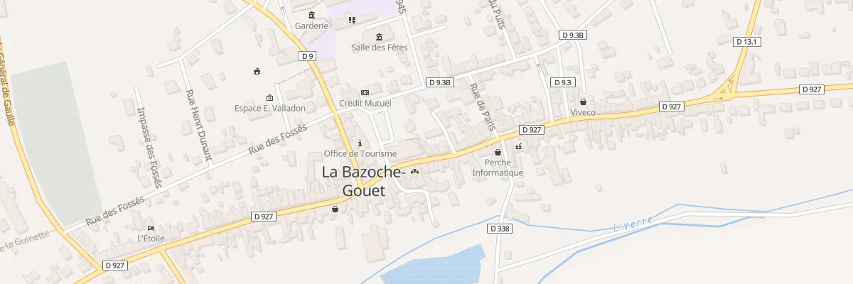 Plan du 3 Rue du Général Leclerc à La Bazoche-Gouet