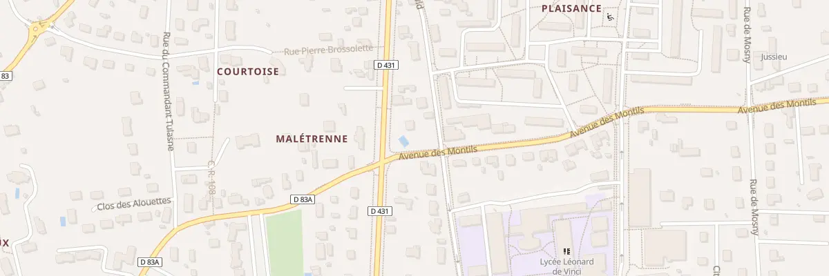 Plan du 141 Rue Bretonneau à Amboise