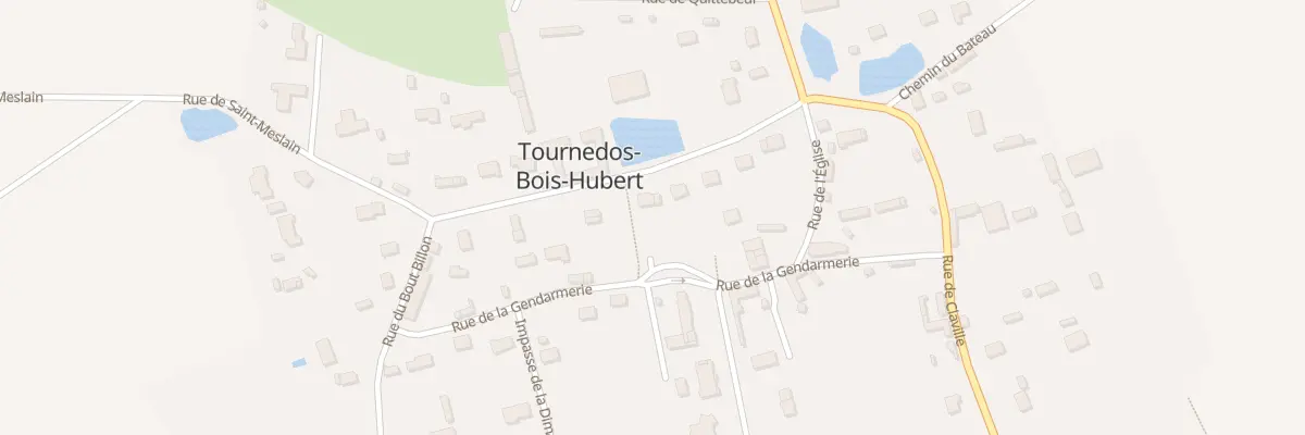 Plan du 7 Rue de St Meslain à Tournedos-Bois-Hubert