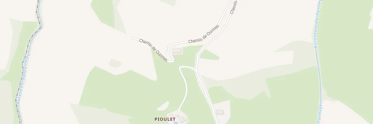 Plan du 20 Ourmes à Fustignac