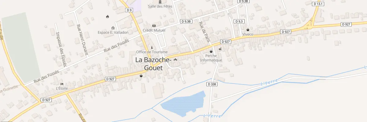 Plan du 14 Rue du Général Leclerc à La Bazoche-Gouet