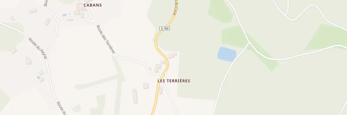 Plan du 62A Les Terrieres à Campagne
