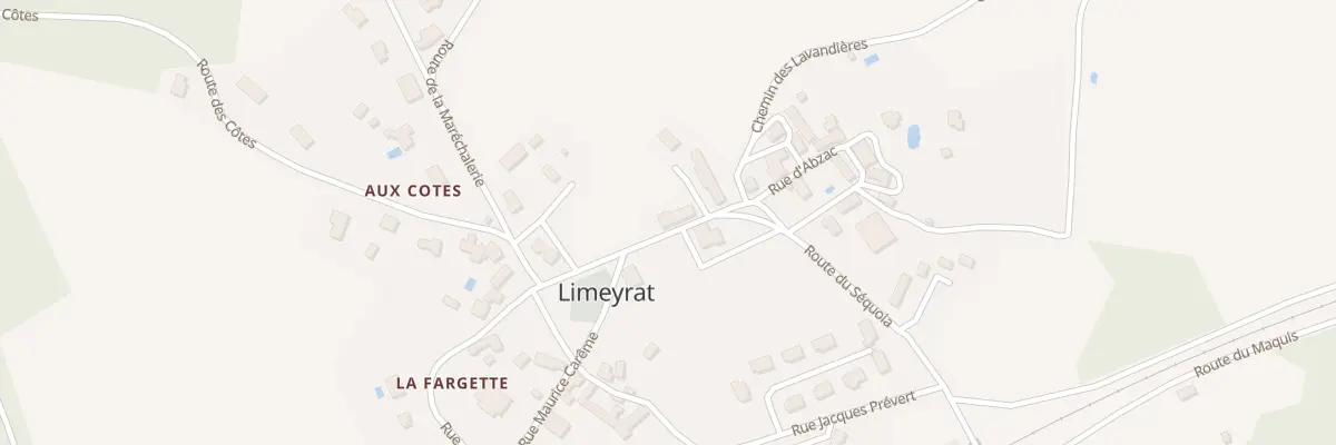Plan du 9 Le Bourg à Limeyrat