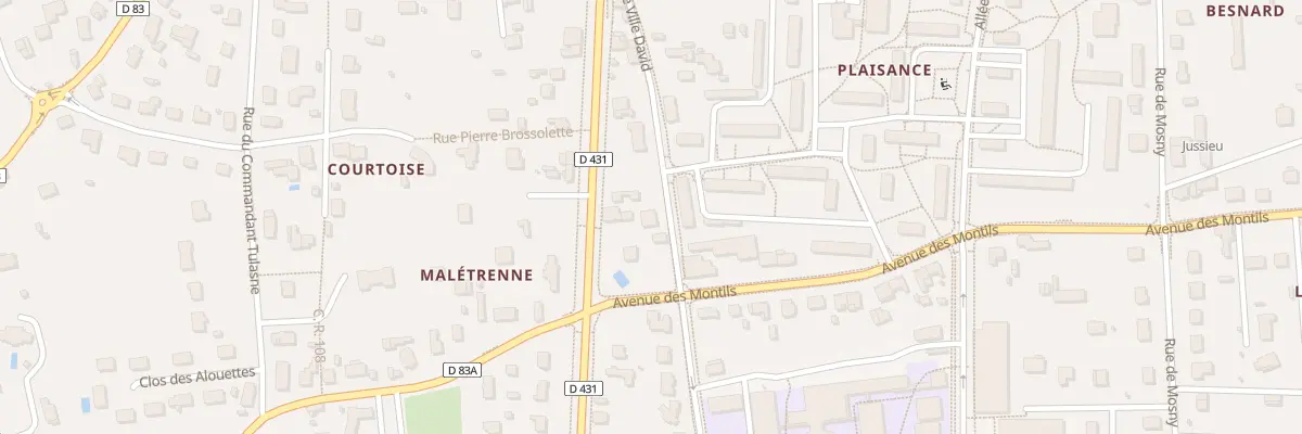 Plan du 16 Rue de Ville David à Amboise