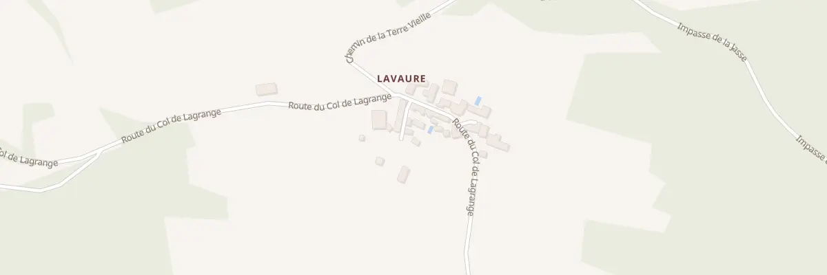 Plan du 48 Lavaure à Aubas