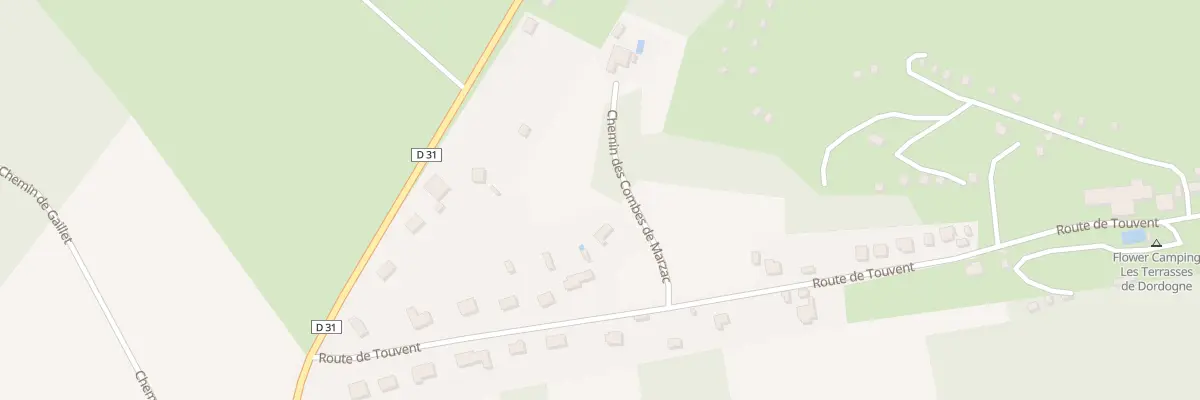 Plan du 15A Rte de Touvent à Rouffignac-Saint-Cernin-de-Reilhac